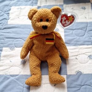 TY GERMANIA Beanie Babies Bear